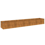 NNEVL Garden Raised Bed 291x50x36 cm Corten Steel