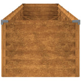 NNEVL Garden Raised Bed 291x50x36 cm Corten Steel