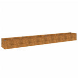 NNEVL Garden Raised Bed 386x50x36 cm Corten Steel