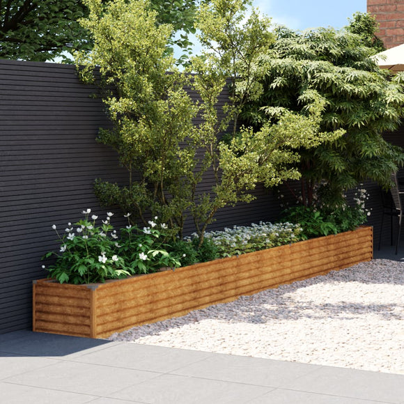 NNEVL Garden Raised Bed 482x50x36 cm Corten Steel