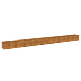 NNEVL Garden Raised Bed 580x50x36 cm Corten Steel