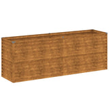 NNEVL Garden Raised Bed 196x50x69 cm Corten Steel