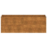 NNEVL Garden Raised Bed 196x50x69 cm Corten Steel