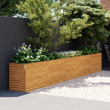 NNEVL Garden Raised Bed 482x50x69 cm Corten Steel