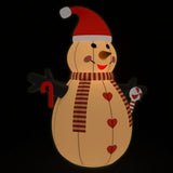 NNEVL Inflatable Snowman with LEDs 460 cm