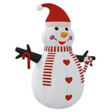 NNEVL Inflatable Snowman with LEDs 460 cm