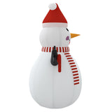 NNEVL Inflatable Snowman with LEDs 460 cm