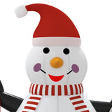 NNEVL Inflatable Snowman with LEDs 460 cm