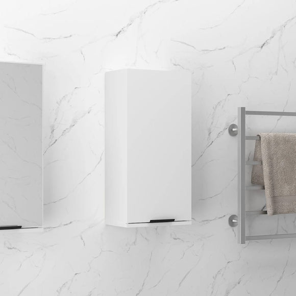 NNEVL Wall-mounted Bathroom Cabinet White 32x20x67 cm