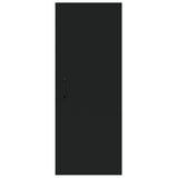 NNEVL Hanging Wall Cabinet Black 34.5x34x90 cm Engineered Wood