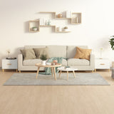 NNEVL Coffee Tables 2 pcs White 50x50x40 cm Engineered Wood