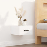 NNEVL Wall-mounted Bedside Cabinets 2 pcs White 35x35x20 cm