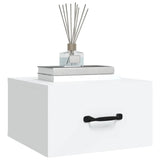 NNEVL Wall-mounted Bedside Cabinets 2 pcs White 35x35x20 cm