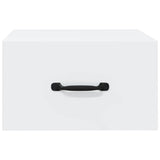 NNEVL Wall-mounted Bedside Cabinets 2 pcs White 35x35x20 cm