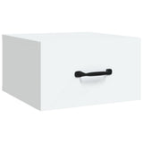 NNEVL Wall-mounted Bedside Cabinets 2 pcs White 35x35x20 cm