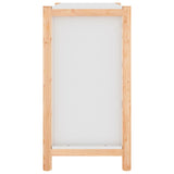 NNEVL Sideboard White 62x38x70 cm Engineered Wood