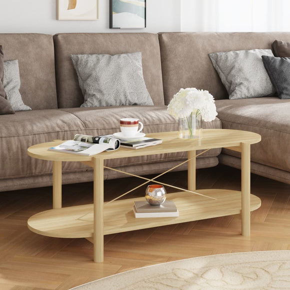 NNEVL Coffee Table 110x48x40 cm Engineered Wood