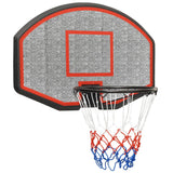 NNEVL Basketball Backboard Black 71x45x2 cm Polyethene
