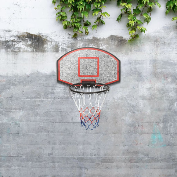NNEVL Basketball Backboard Black 71x45x2 cm Polyethene