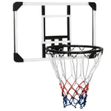 NNEVL Basketball Backboard Transparent 71x45x2.5 cm Polycarbonate