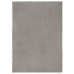 NNEVL Rug Rectangular Grey 160x230 cm Cotton