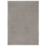 NNEVL Rug Rectangular Grey 160x230 cm Cotton