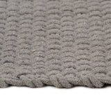 NNEVL Rug Rectangular Grey 160x230 cm Cotton