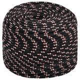 NNEVL Boat Rope Black 10 mm 100 m Polypropylene