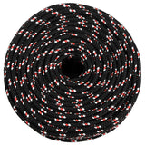 NNEVL Boat Rope Black 10 mm 100 m Polypropylene