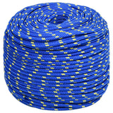 NNEVL Boat Rope Blue 6 mm 50 m Polypropylene