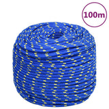 NNEVL Boat Rope Blue 10 mm 100 m Polypropylene