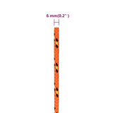 NNEVL Boat Rope Orange 6 mm 50 m Polypropylene