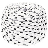 NNEVL Work Rope White 10 mm 100 m Polyester