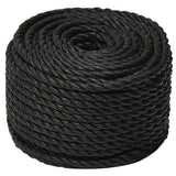 NNEVL Work Rope Black 10 mm 50 m Polypropylene