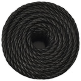 NNEVL Work Rope Black 10 mm 50 m Polypropylene