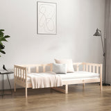 NNEVL Day Bed 92x187 cm Single Size Solid Wood Pine