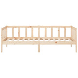 NNEVL Day Bed 92x187 cm Single Size Solid Wood Pine