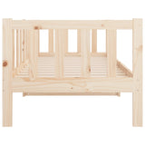 NNEVL Day Bed 92x187 cm Single Size Solid Wood Pine
