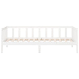 NNEVL Day Bed White 92x187 cm Single Size Solid Wood Pine