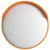 NNEVL Outdoor Convex Traffic Mirror Orange Ø30 cm Polycarbonate