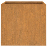 NNEVL Planters 2 pcs 42x40x39 cm Corten Steel