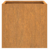 NNEVL Planters 2 pcs 42x40x39 cm Corten Steel