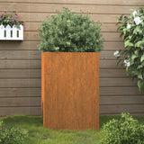 NNEVL Planter 52x48x75 cm Corten Steel