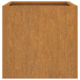 NNEVL Planter 62x40x39 cm Corten Steel