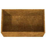 NNEVL Planter 62x40x39 cm Corten Steel
