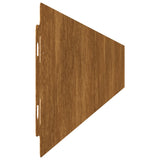 NNEVL Lawn Edgings 10 pcs 10x103 cm Flexible Corten steel