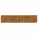 NNEVL Lawn Edgings 10 pcs 20x103 cm Flexible Corten steel