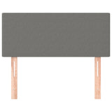 NNEVL Headboard Dark Grey 100 cm Fabric