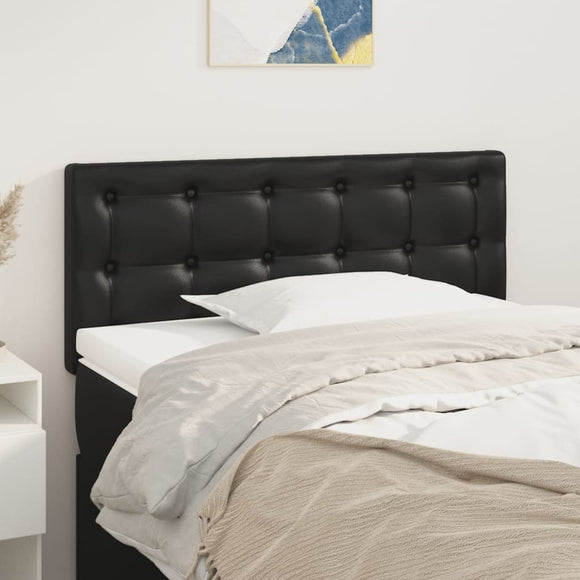 NNEVL Headboard Black 100 cm Faux Leather