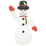 NNEVL Inflatable Snowman with LEDs 620 cm